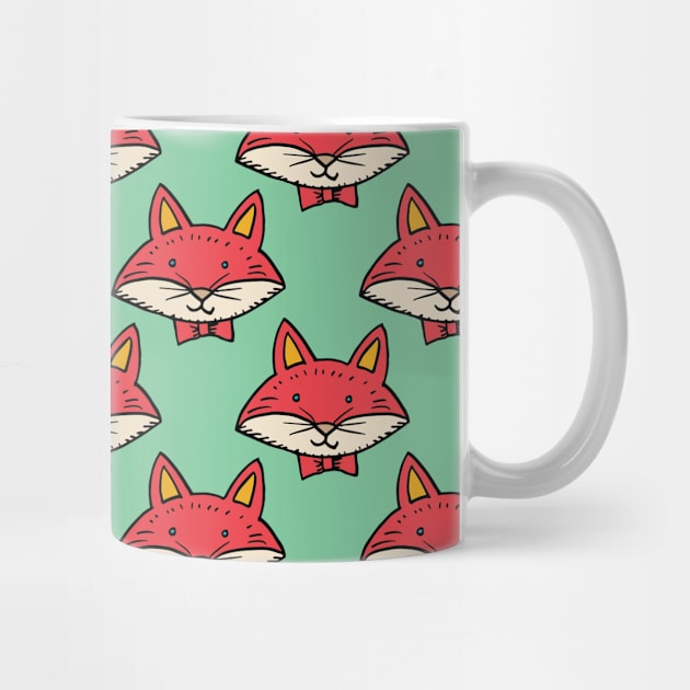 A Foxy Pattern! by SWON Design